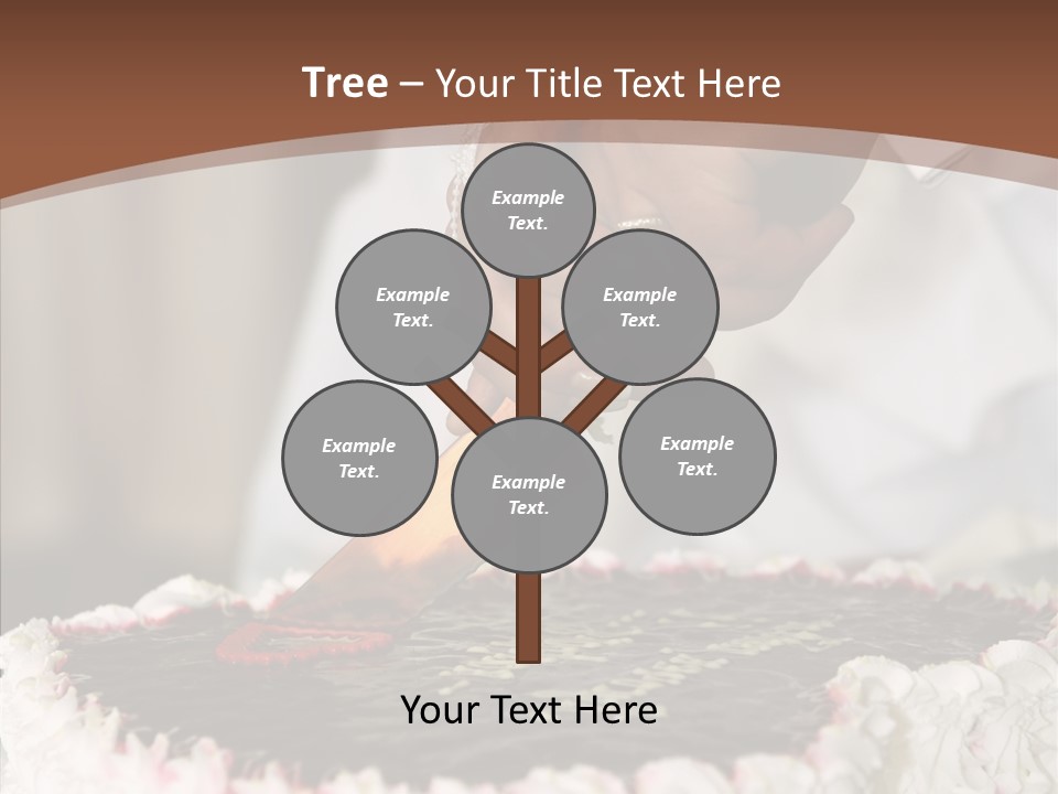 Elegance Pie Celebration PowerPoint Template