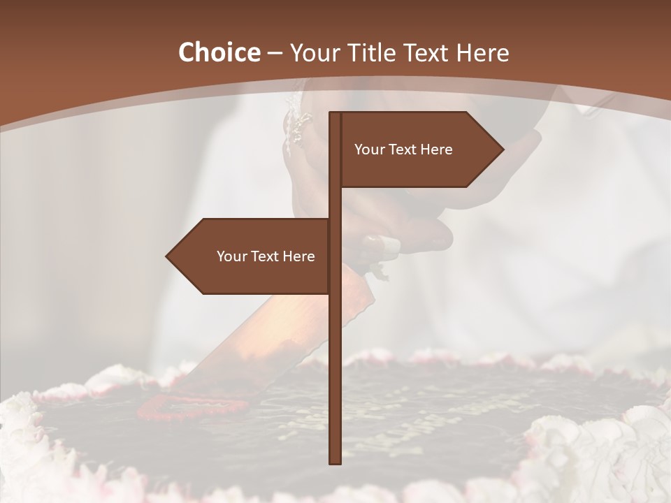 Elegance Pie Celebration PowerPoint Template