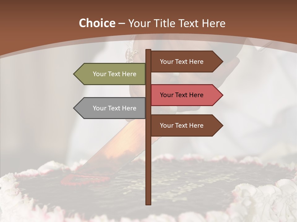 Elegance Pie Celebration PowerPoint Template