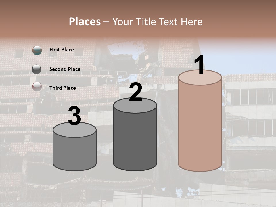Trash Destruction Ruin PowerPoint Template