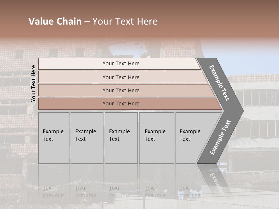 Trash Destruction Ruin PowerPoint Template