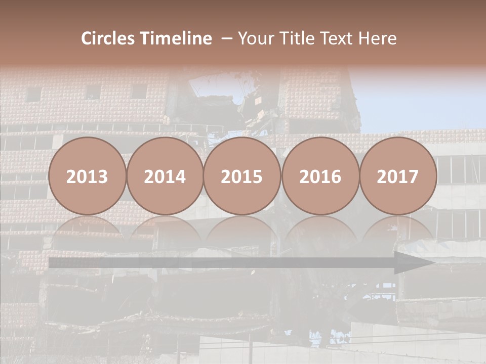 Trash Destruction Ruin PowerPoint Template
