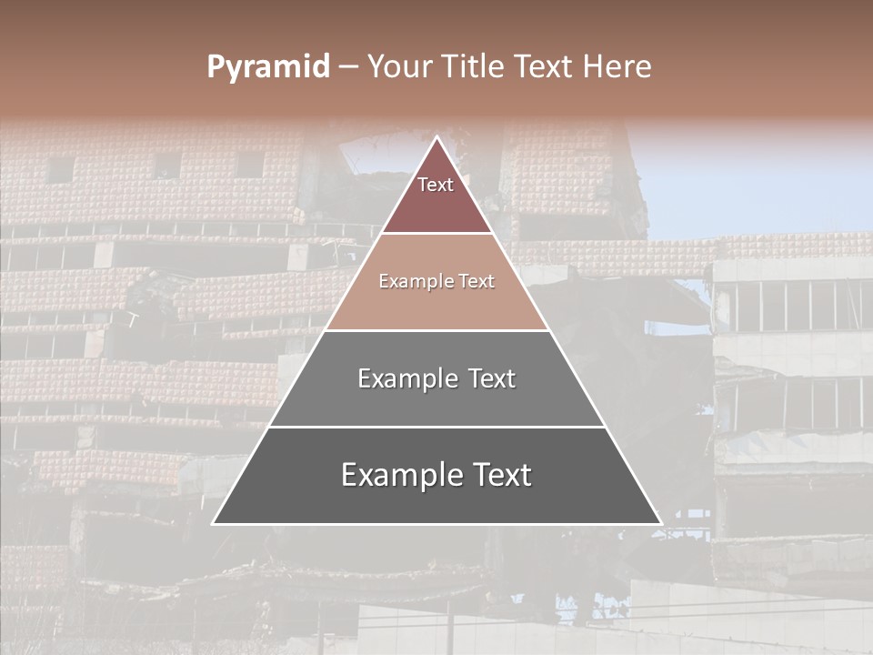 Trash Destruction Ruin PowerPoint Template
