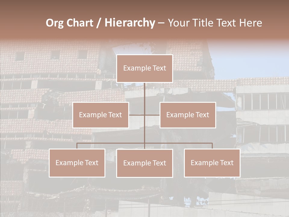 Trash Destruction Ruin PowerPoint Template