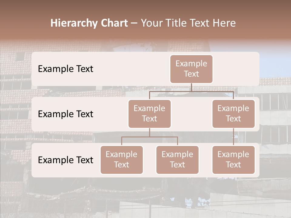 Trash Destruction Ruin PowerPoint Template
