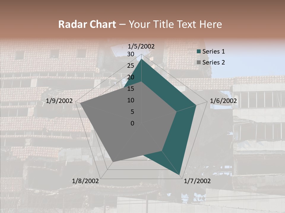 Trash Destruction Ruin PowerPoint Template