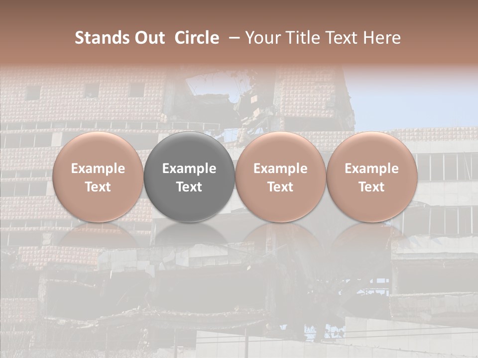 Trash Destruction Ruin PowerPoint Template