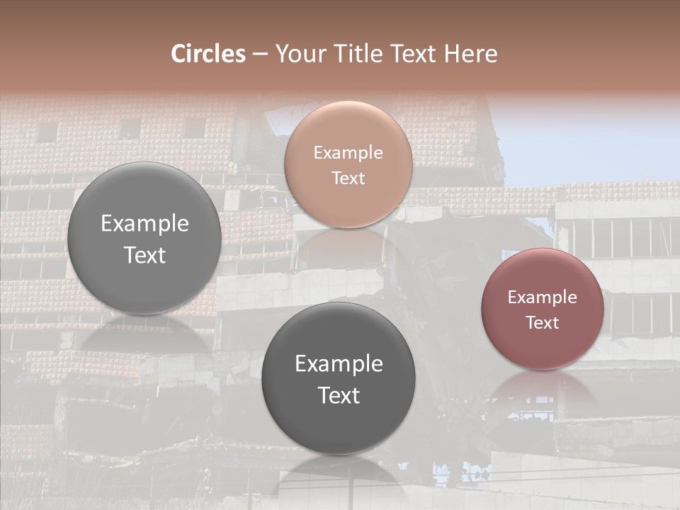 Trash Destruction Ruin PowerPoint Template
