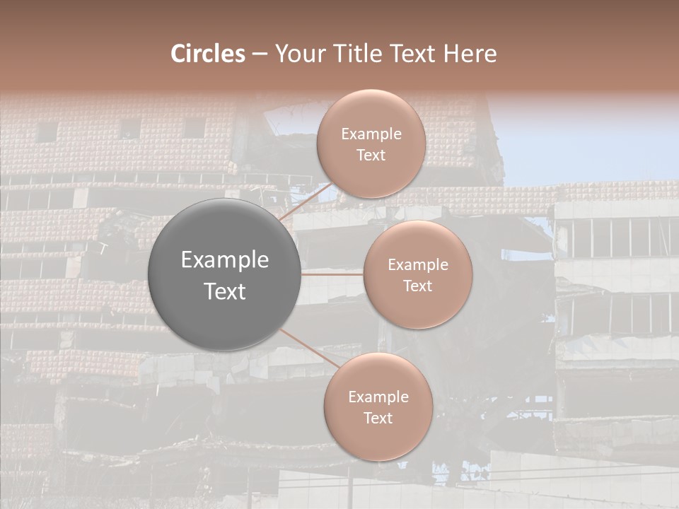 Trash Destruction Ruin PowerPoint Template