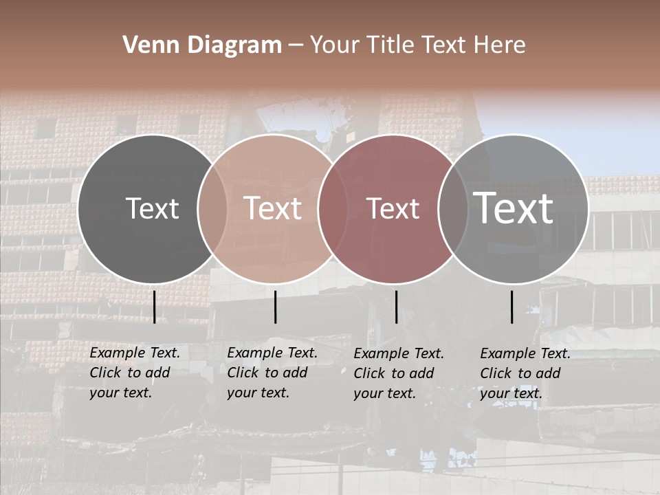 Trash Destruction Ruin PowerPoint Template