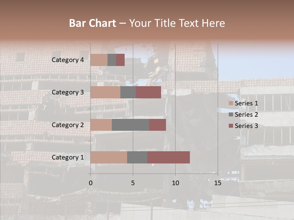 Trash Destruction Ruin PowerPoint Template