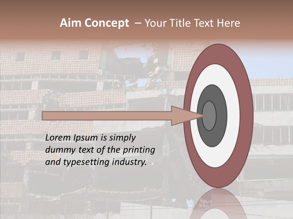 Trash Destruction Ruin PowerPoint Template