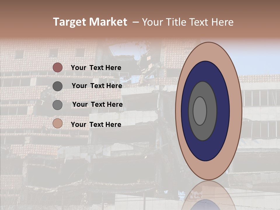 Trash Destruction Ruin PowerPoint Template