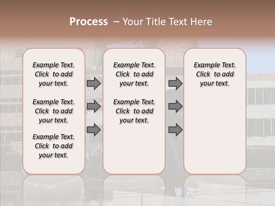 Trash Destruction Ruin PowerPoint Template