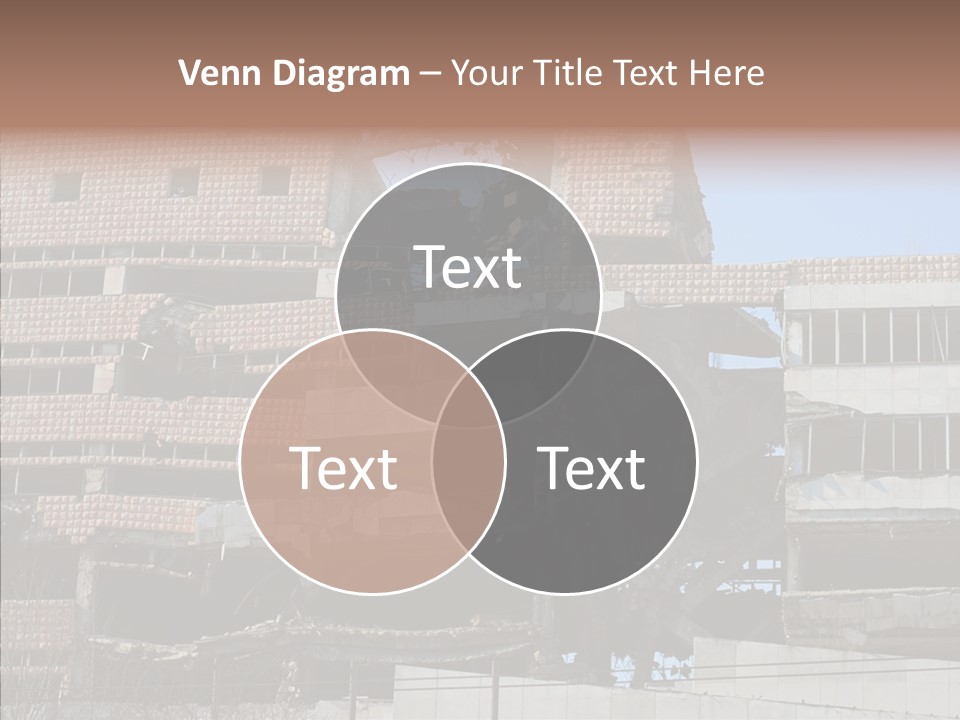 Trash Destruction Ruin PowerPoint Template