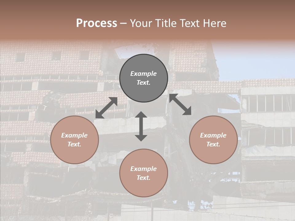 Trash Destruction Ruin PowerPoint Template
