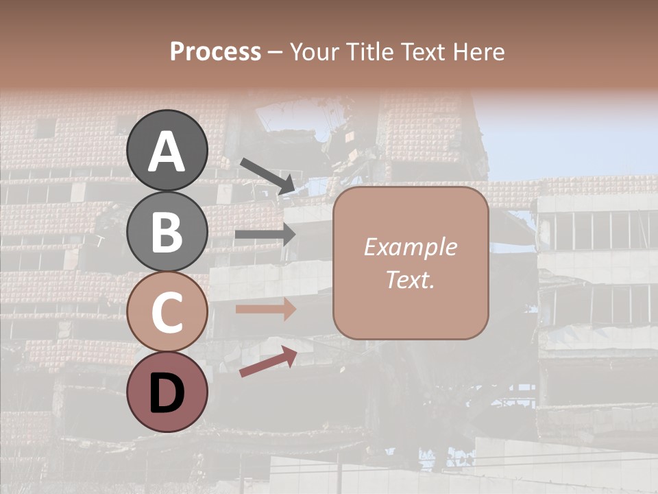 Trash Destruction Ruin PowerPoint Template