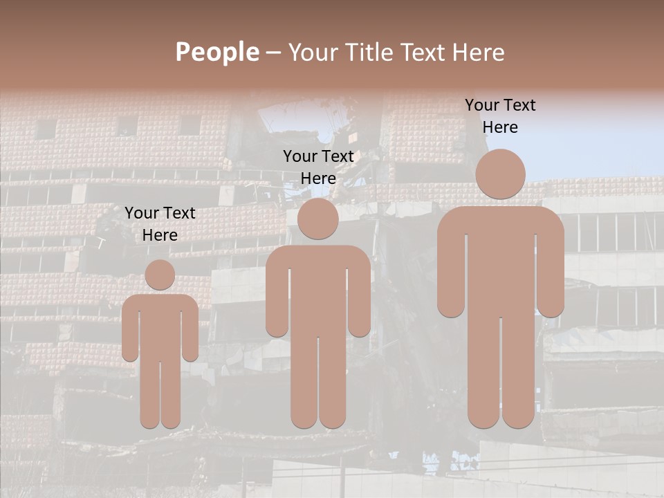 Trash Destruction Ruin PowerPoint Template