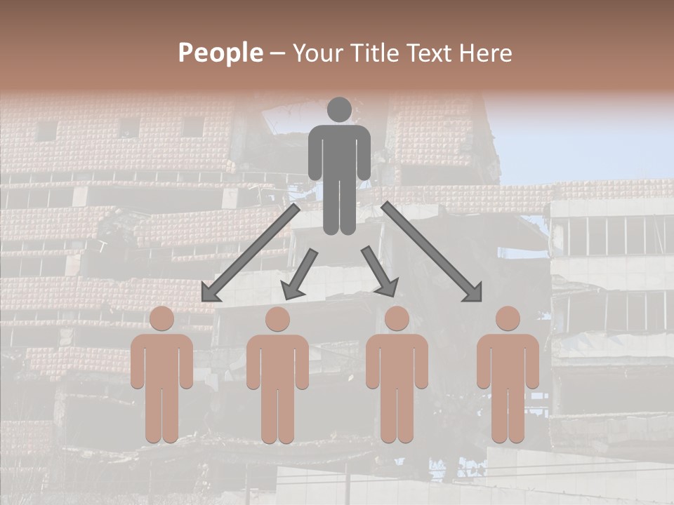 Trash Destruction Ruin PowerPoint Template