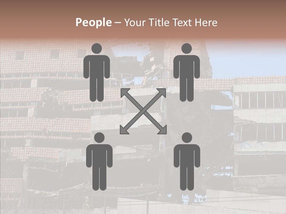 Trash Destruction Ruin PowerPoint Template