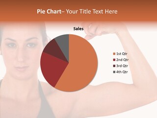 Hand Casual Fitness PowerPoint Template