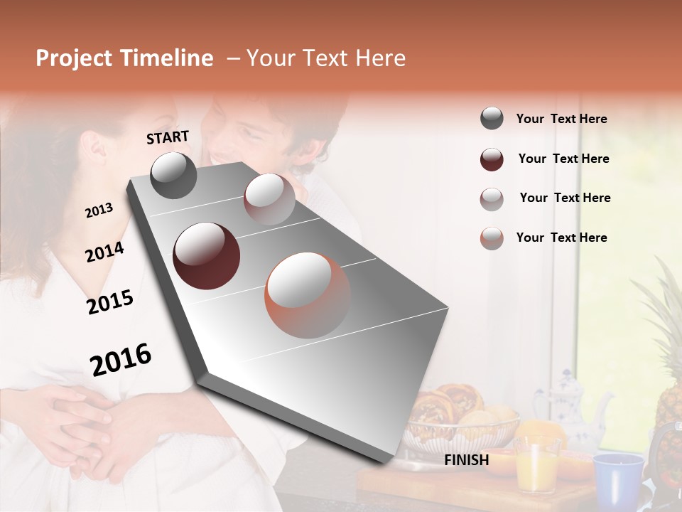 Table Figure Per On PowerPoint Template