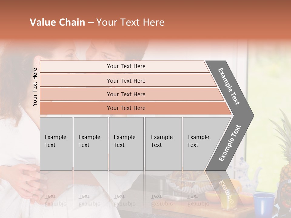 Table Figure Per On PowerPoint Template