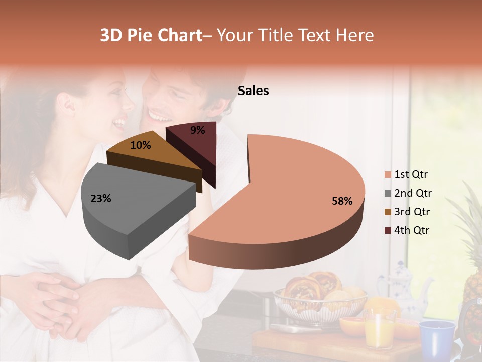 Table Figure Per On PowerPoint Template