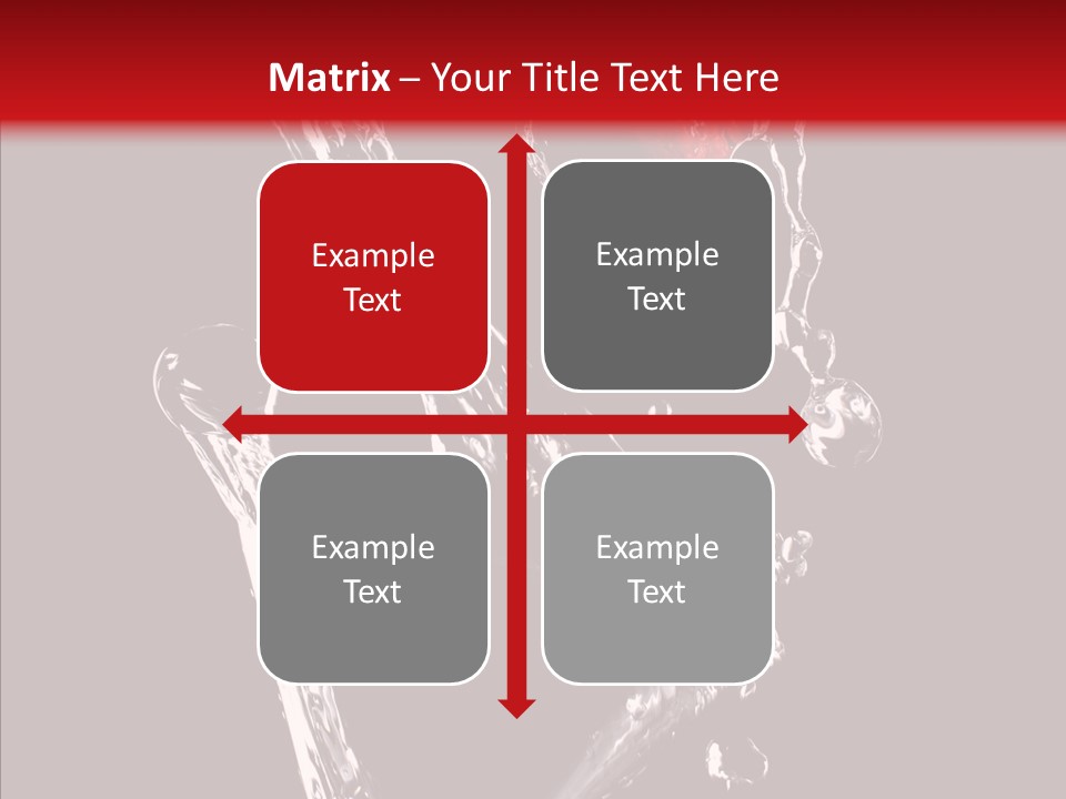 Wine Glass Service Health PowerPoint Template