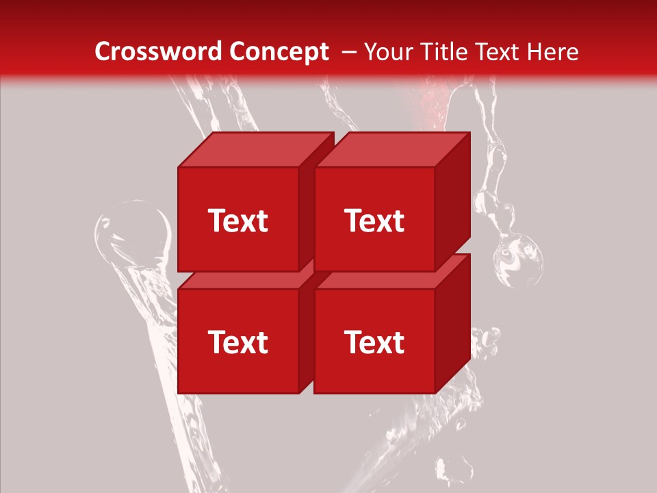 Wine Glass Service Health PowerPoint Template