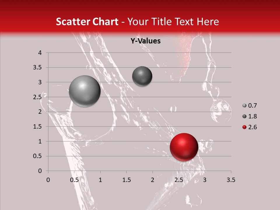 Wine Glass Service Health PowerPoint Template