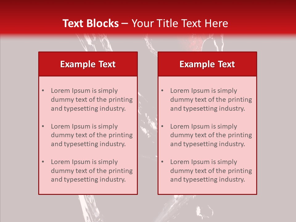 Wine Glass Service Health PowerPoint Template