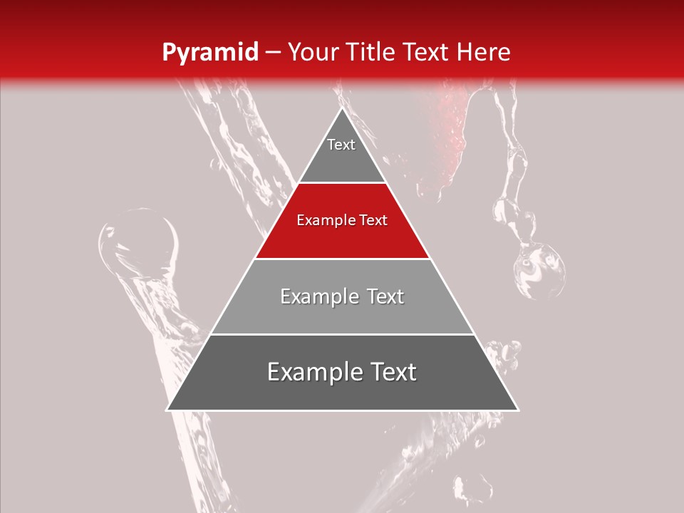 Wine Glass Service Health PowerPoint Template