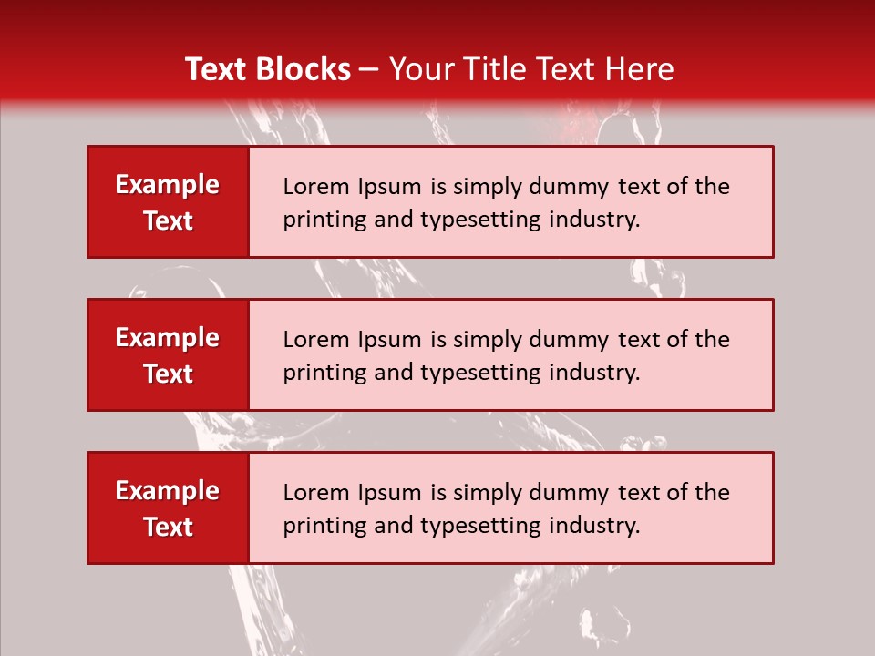 Wine Glass Service Health PowerPoint Template
