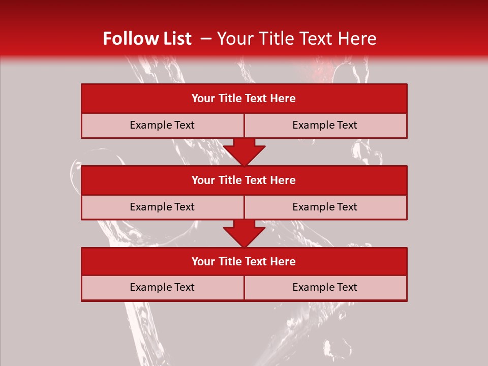 Wine Glass Service Health PowerPoint Template