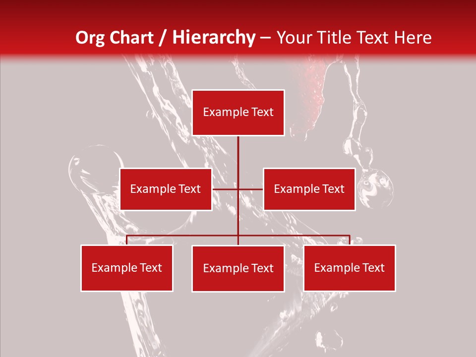 Wine Glass Service Health PowerPoint Template