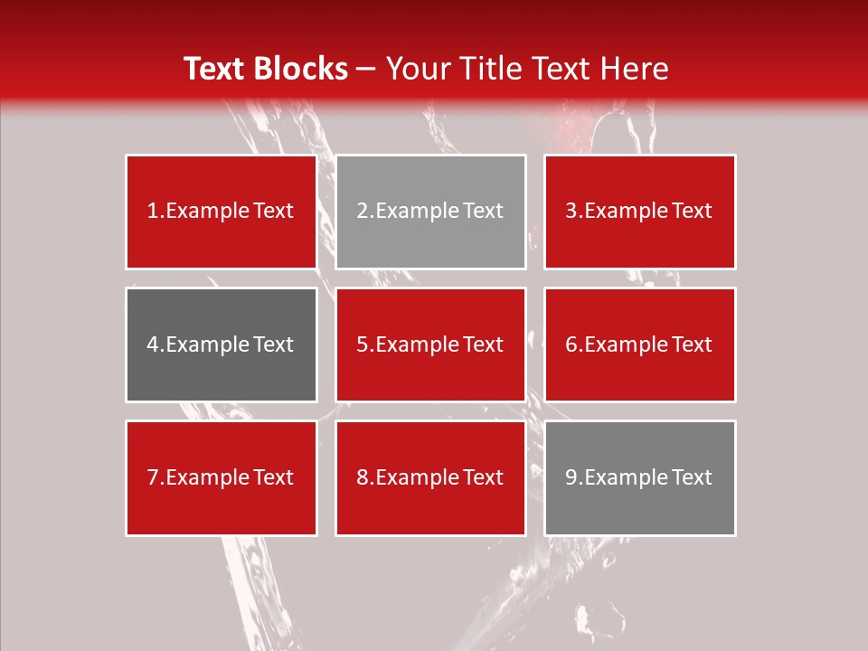 Wine Glass Service Health PowerPoint Template