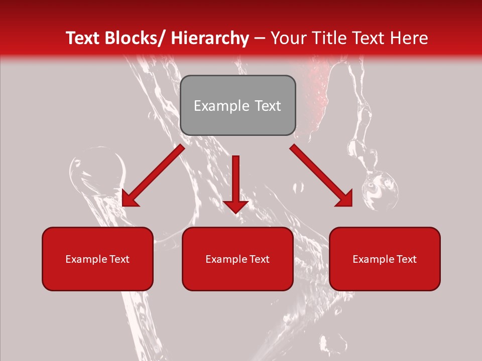Wine Glass Service Health PowerPoint Template