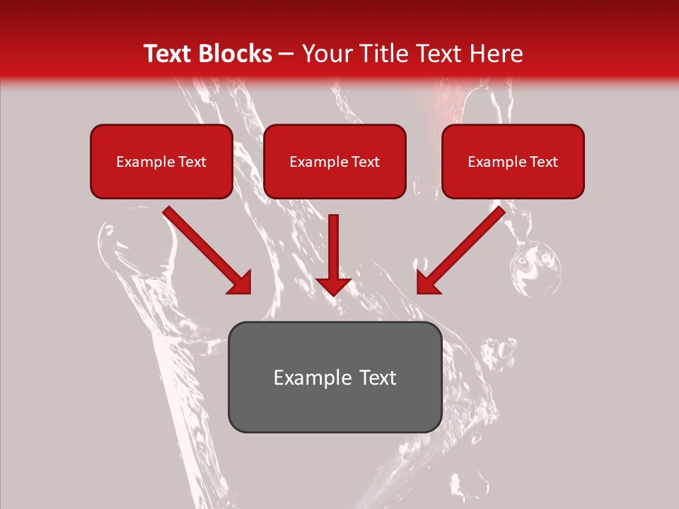 Wine Glass Service Health PowerPoint Template