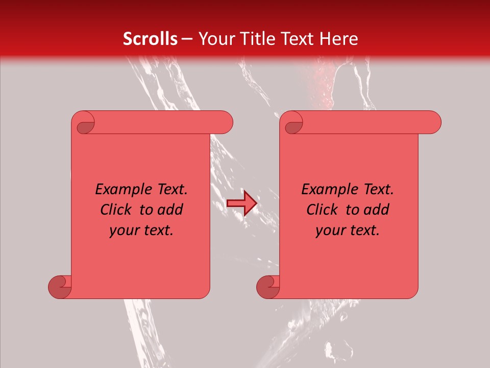 Wine Glass Service Health PowerPoint Template