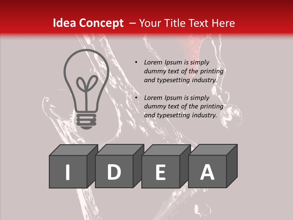 Wine Glass Service Health PowerPoint Template