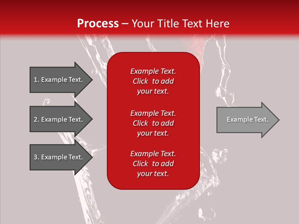 Wine Glass Service Health PowerPoint Template
