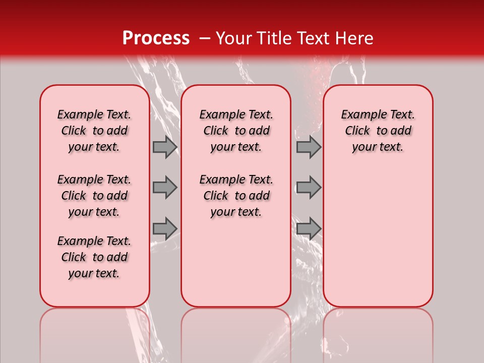 Wine Glass Service Health PowerPoint Template