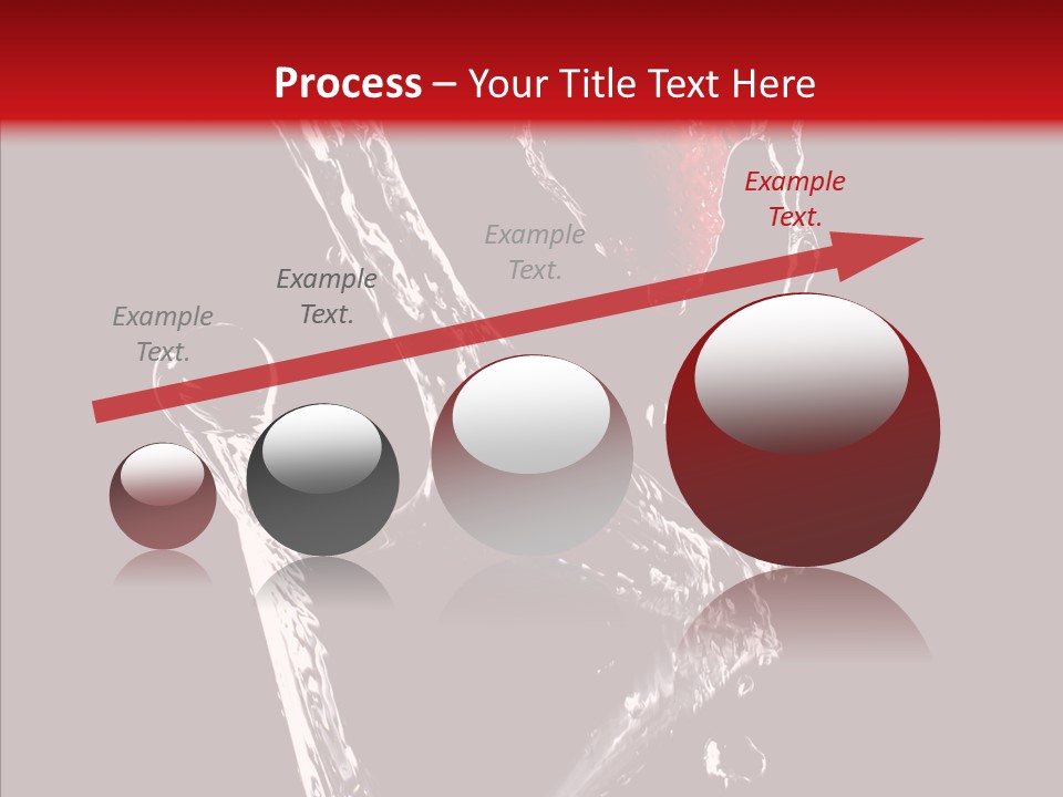 Wine Glass Service Health PowerPoint Template