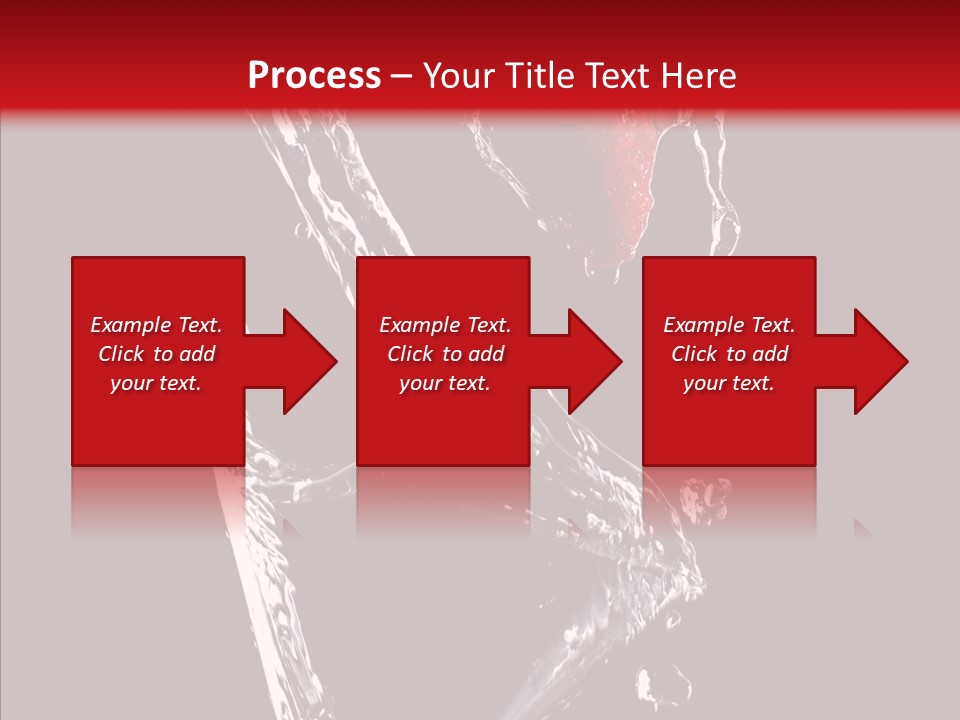 Wine Glass Service Health PowerPoint Template