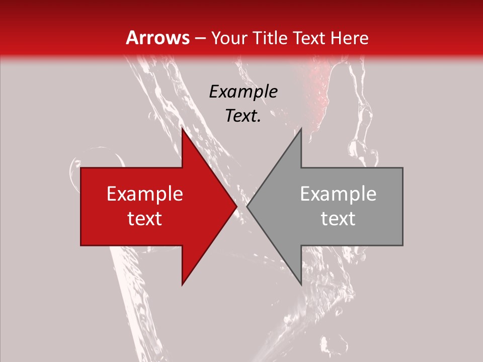 Wine Glass Service Health PowerPoint Template