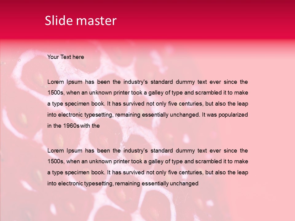 Eating Contrast Food PowerPoint Template