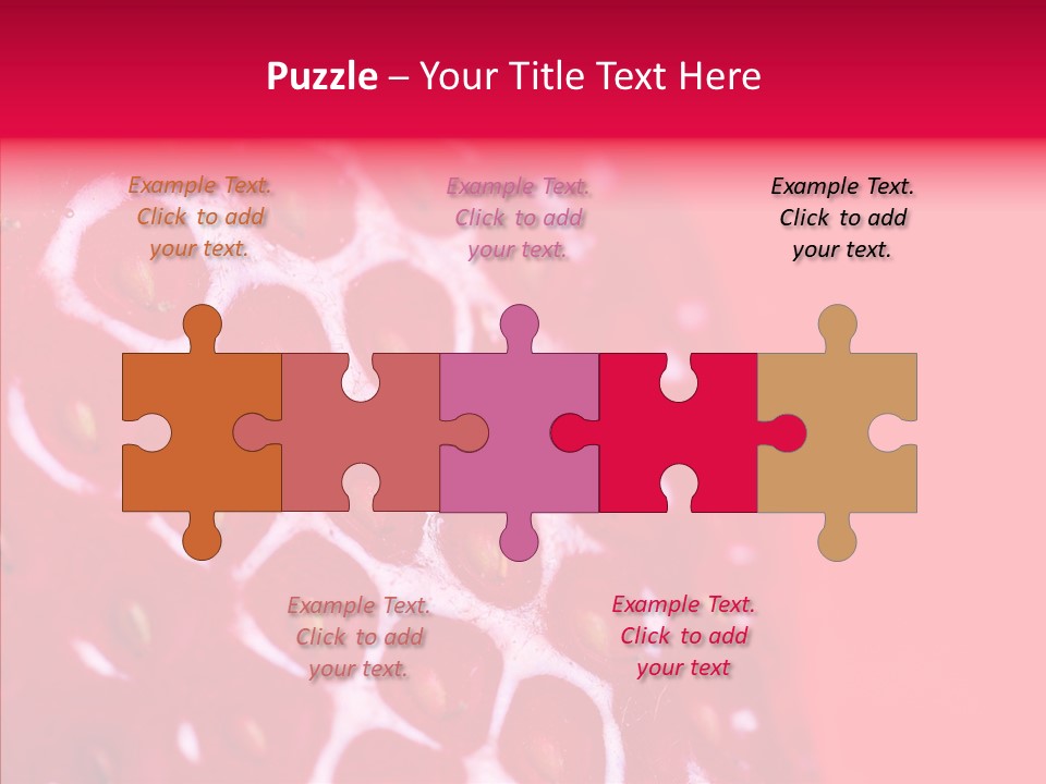 Eating Contrast Food PowerPoint Template