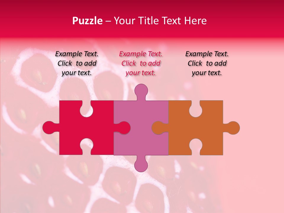 Eating Contrast Food PowerPoint Template