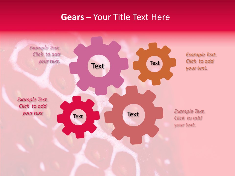 Eating Contrast Food PowerPoint Template